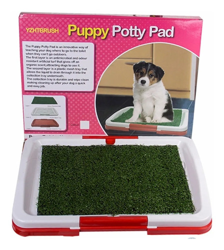 Bandeja Alfombra Sanitaria Para Perros Chicos 46,8*34*6cm