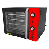 Forno De Bancada Elétrico Venâncio Industrial Fcsb4e 55l Preto/vermelho 220v