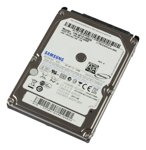 Hd 1 Tb Notebook Samsung 2,5