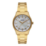 Relógio Orient Feminino Fgss0180 B1kx Casual Dourado