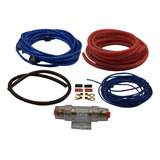 Kit De Cables Amplificador De Audio Calibre 4