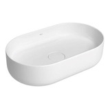 Deca Slim L.14050.17 Bacha De Apoyo Oval 50cm Y 29,5cm Porcelana Blanca