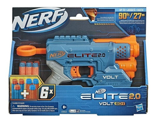 Nerf Pistola Lanzador Elite 2.0 Volt Sd 1 Hasbro E9953 Origi