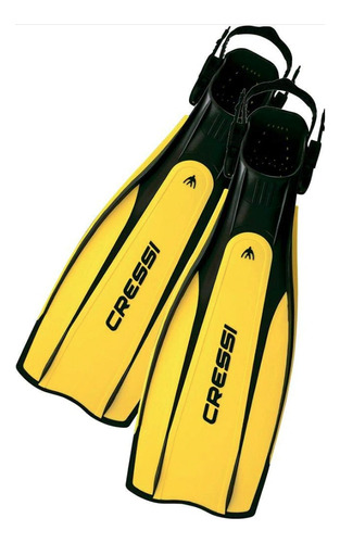 Aletas Cressi Pro Light Para Buceo Amarillo Xs ( 4/6.5 )