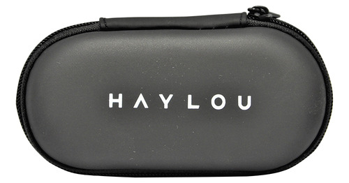 Estojo Para Fone De Ouvido Haylou Preto