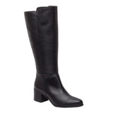 Bota Montaria Feminina Toda Em Couro Burnish Bottero 314723