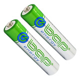 2 Pilhas Recarregável Aaa 650mah Bap-602