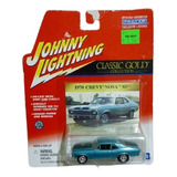 Johnny Lightning 70 Chevy Nova Ss Classic Gold - J P Cars