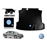 Tapete Cajuela Maletero Vw Vento 2014 A 2022 Rubber Black