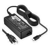 Cargador Para Ordenador Portátil Hp 65w 45w Usb C Adaptador 