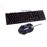 Mouse Y Teclado Gamer Kr 6300tz Retroiluminado