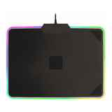 Mouse Pad Alfombrilla Antideslizante + Luz Led Rgb Gamer