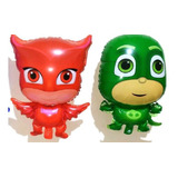 Pakete 8 Globos Aluminio Heroes Gecko,buhita 55cm