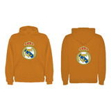 Sudadera Canguro De Real Madrid Naranja