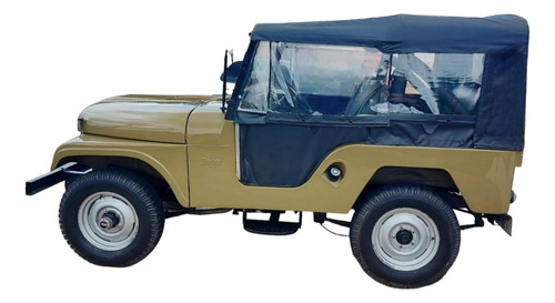 Capota Fixa Preta De 05 Janelas Jeep Ford Willys 1955 / 1983