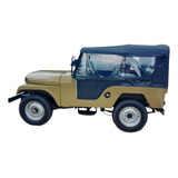 Capota Fixa Preta De 05 Janelas Jeep Ford Willys 1955 / 1983