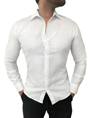 Camisa De Linho Alfaitaria Masculina - Coleção Verão