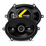 Set Bocinas Kicker Dsc6804 6x8 5x7 PuLG 200w / 50w 2 Vias