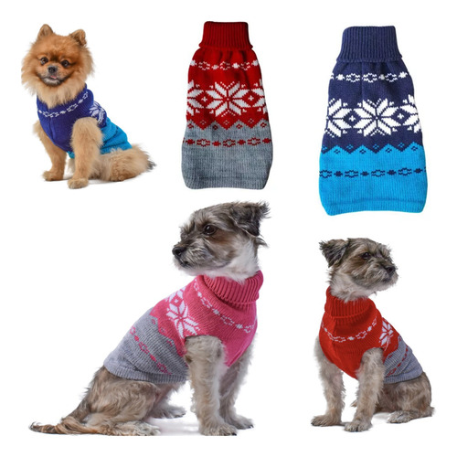 Abrigo Buzo Ropa Perro Gato Sweater Tejido Kaspet Antartida