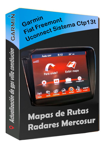 Actualizacion De Gps Fiat Freemont Sistema Ctp13 Uconnect