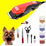 Máquina De Tosa Pet Cães Gatos Cachorro Kit Profissional