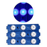 Modulo De Luz Led 82 X18mm 1.5w Azul 20 Piezas Ds