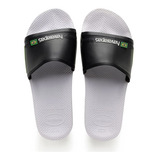 Ojotas Chinelas Slide Havaiana Original | Blanco / Preto