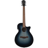Guitarra Electroacústica Ibanez Aeg50ibh Indigo Blue