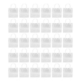Bolsas De Regalo De Plástico Transparente Con Asas, 30 Unida