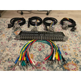 Patchbay Beringher  Px3000 + Clables Trs + Mangueras Db25 