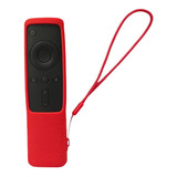 Funda De Silicon Para Control Remoto Xiaomi Mi Box 3 Rojo