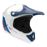 Casco Motocross Hawk Rs7  Blanco Edición Limitada Rpm