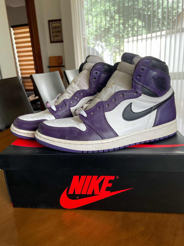 Jordan 1 Court Purple