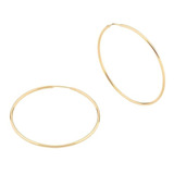 Aros Argollas De Oro 18k Laminado Aritos Grandes Para Mujer