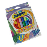 Marcadores Carioca Magic Color Change X 10 Made In Italy