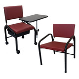 Kit Cadeira Manicure Pedicure + Cadeira Cliente - Renovar