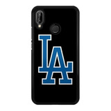 Funda Case Para Huawei Dodgers Mlb La Logo Beisbol