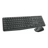 Kit Teclado E Mouse Wireless Logitech Sem Fio Mk235