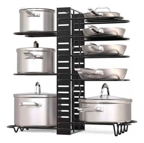 Rack Organizador Modular Ollas Cocina Estante Repisa