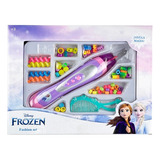 Juguete Set Peluqueria Frozen Infantil Trenzador 53520