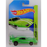 Hot Wheels 69 Dodge Charger Daytona Nascar Verde 234/350
