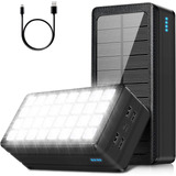 Cargador Solar Portatil De 60000 Mah - Camping, Aire Libre