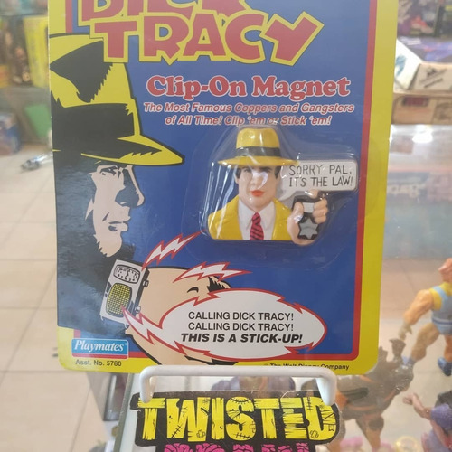 Dick Tracy Clip-on Magnet, Dick Tracy Iman