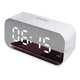 Reloj De Mesa   Digital Durawell Spk-b015  -  Branco 