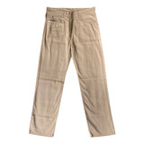 Pantalón Drill Stretch Hombre Color Caqui