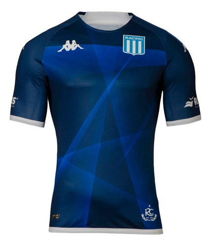 Camiseta Racing Club Suplente Kappa 2023 - Infantil