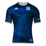 Camiseta Racing Club Suplente Kappa 2023 - Infantil