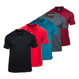 Kit 5 Camisas Polo Masculina Camiseta Blusa De Luxo Atacado