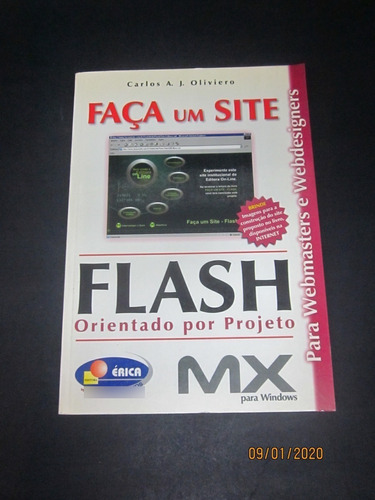 Livro Faça Um Site Flash Projeto Por Mx Orientado