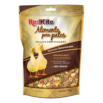 Alimento Para Patos Alimento Mezcla de Semillas RedKite para Patos 1kg - Alimento Balanceado Natural con Pellets Fortificados, Vitaminas y Minerales para Patos de Ornato mayores a 3 Meses | MercadoLibre
